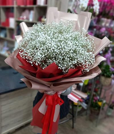 Букет цветов из: Гипсофила в Северской