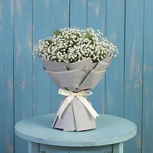 Букет цветов из:  Гипсофила в Северской