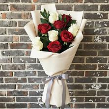 Букет цветов из:  Розы в Северской