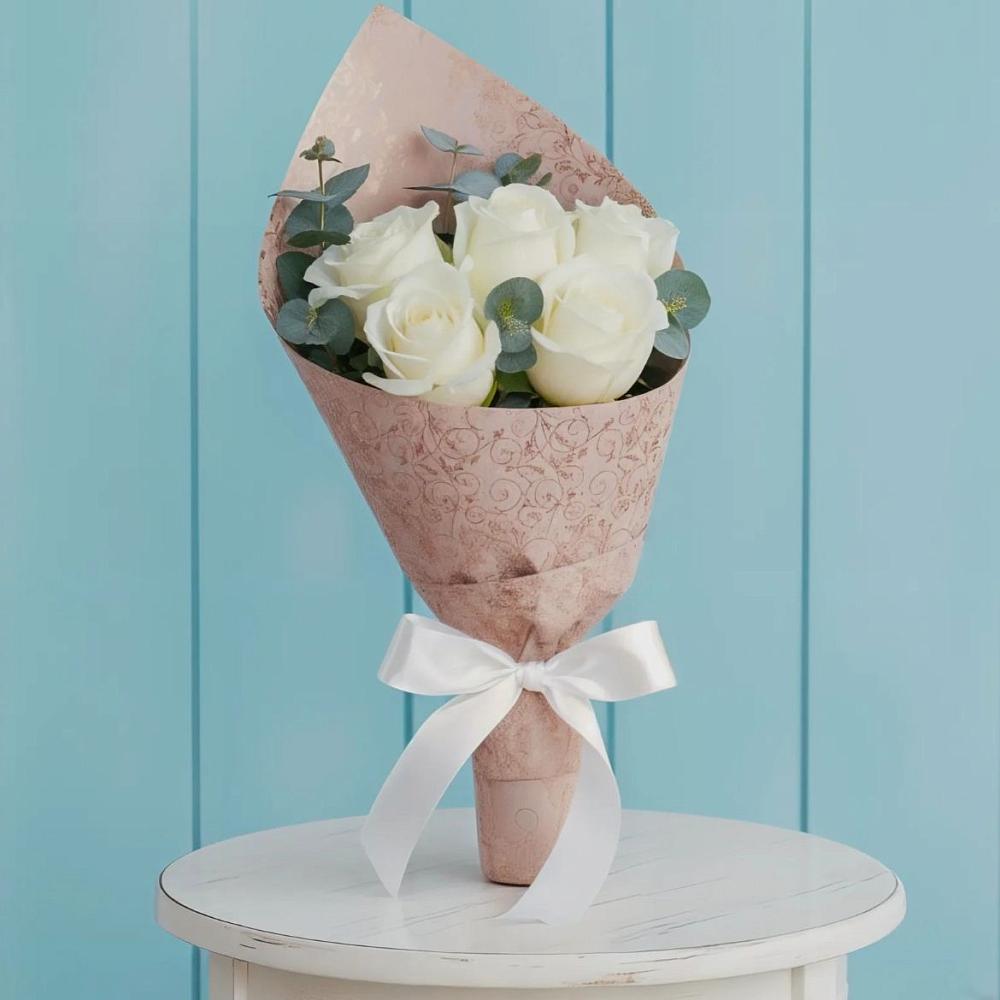 Букет цветов из: Розы в Северской