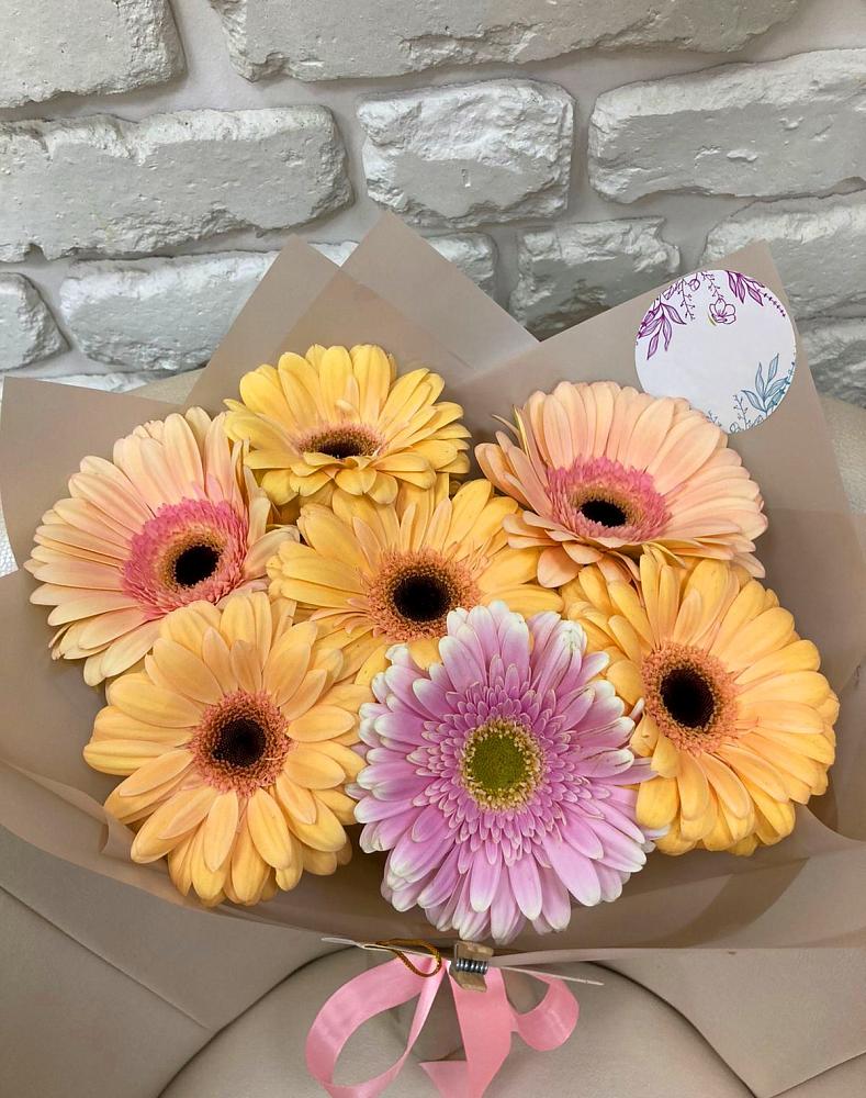 Букет цветов из: Герберы в Северской
