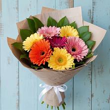 Букет цветов из:  Герберы #REPLACE_PRED# Северской