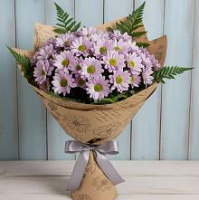 Букет цветов из:  Хризантемы в Северской