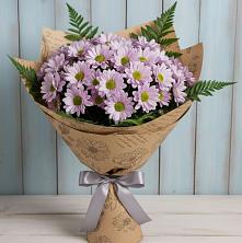 Букет цветов из:  Хризантемы в Северской