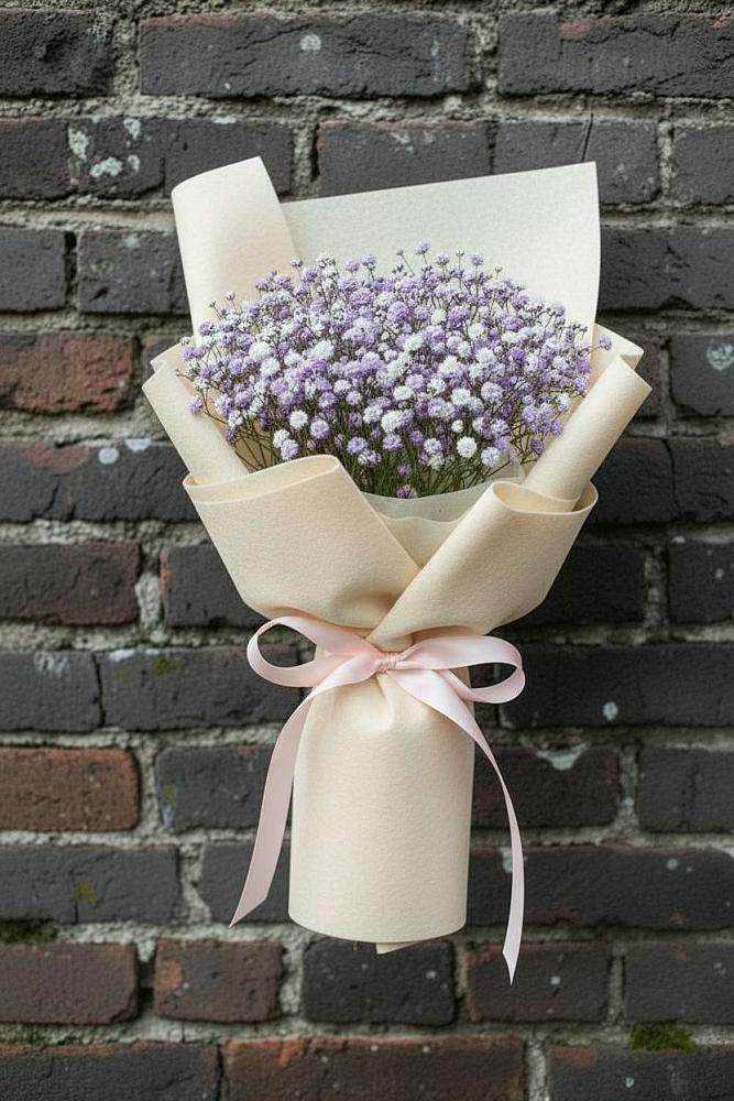 Букет цветов из: Гипсофила в Северской