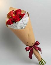 Букет цветов из:  Розы в Северской