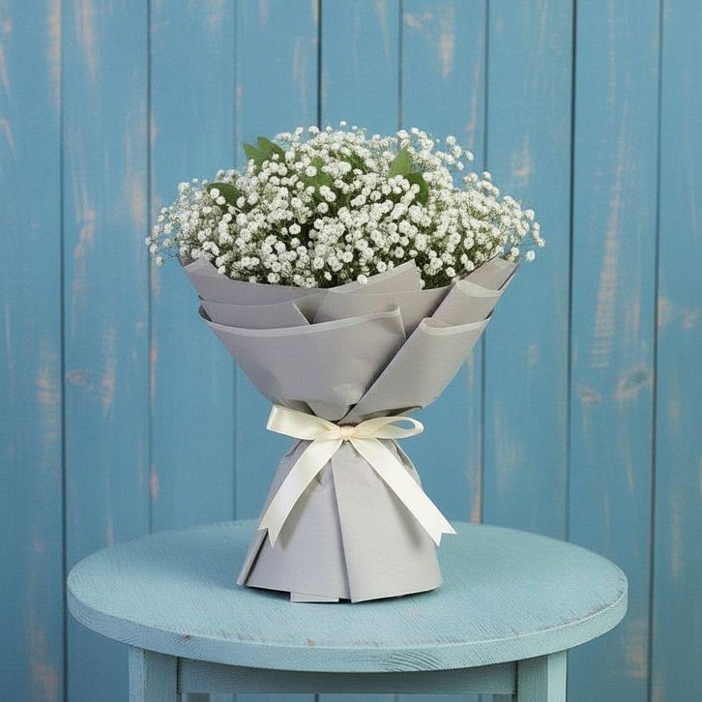 Букет цветов из: Гипсофила в Северской