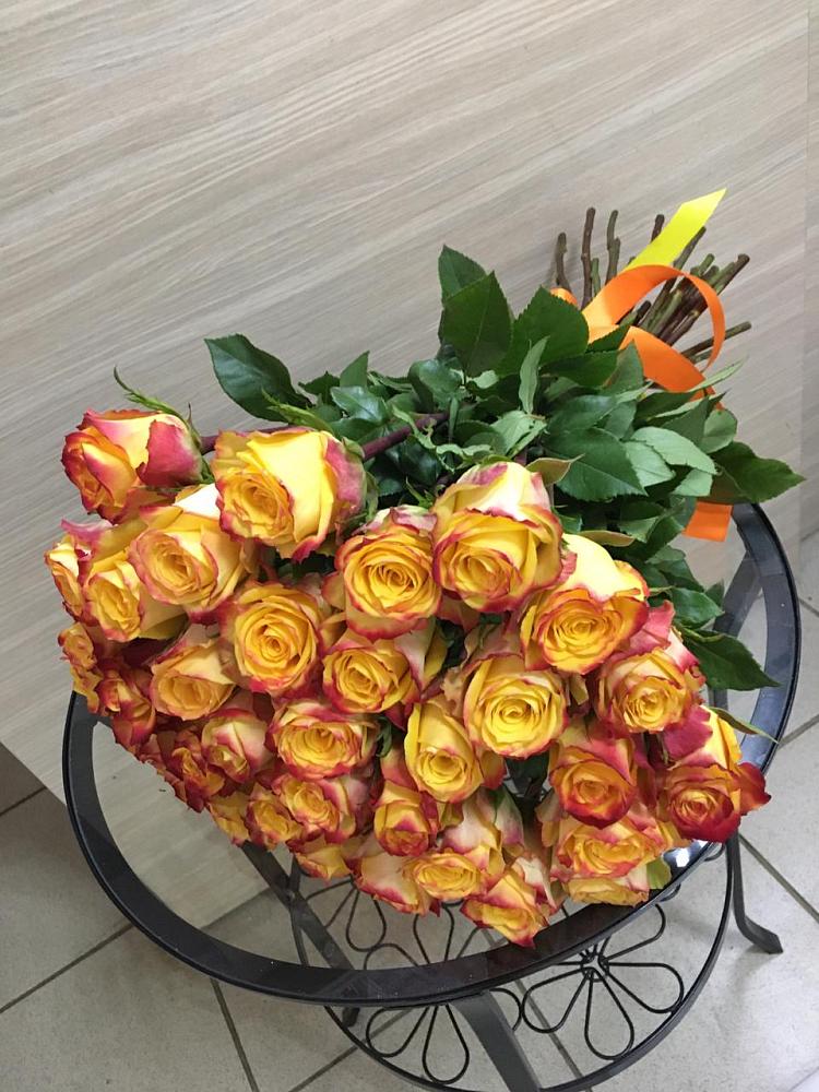 Букет Желтые розы в Северской