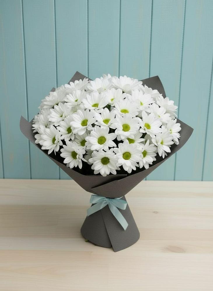 Букет цветов из: Хризантемы в Северской