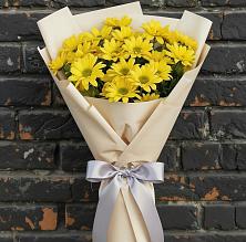 Букет цветов из:  Хризантемы в Северской