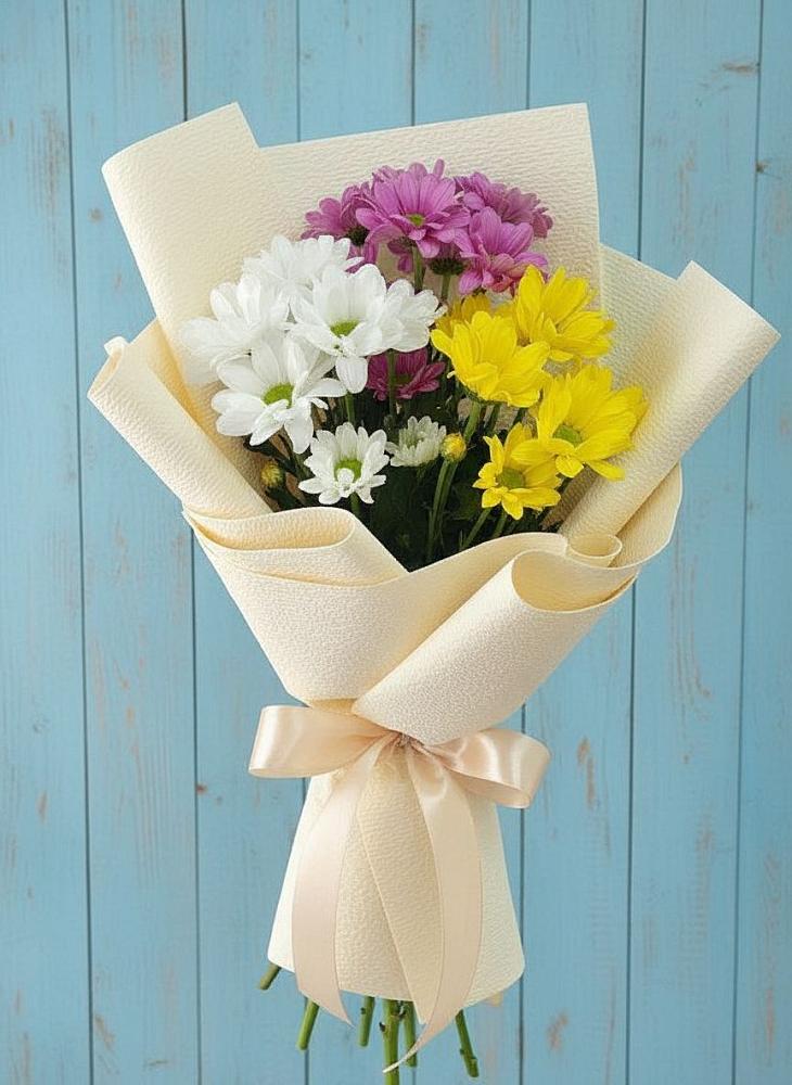 Букет цветов из: Хризантемы в Северской