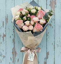 Букет цветов из:  Розы в Северской