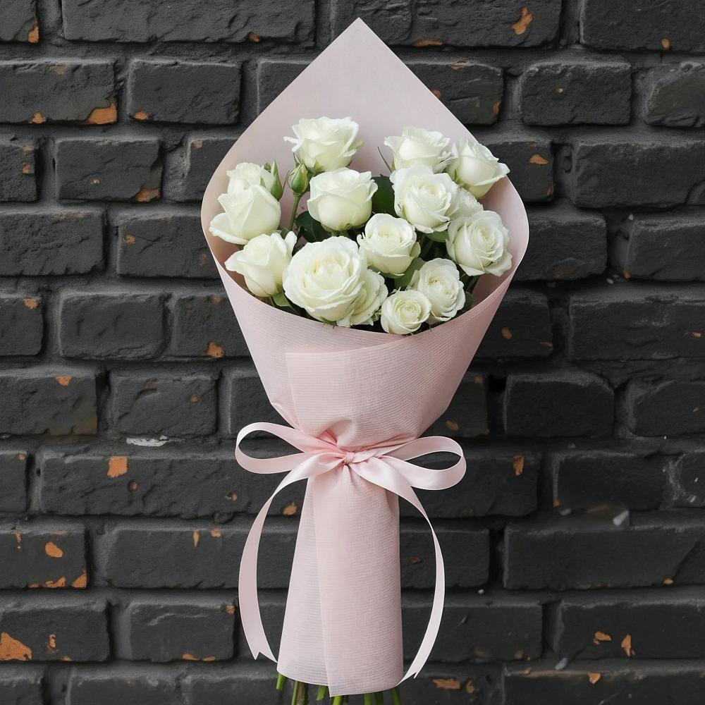 Букет цветов из: Розы в Северской