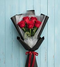 Букет цветов из:  Розы в Северской