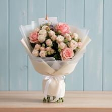 Букет цветов из:  Розы #REPLACE_PRED# Северской