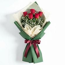 Букет цветов из:  Розы в Северской