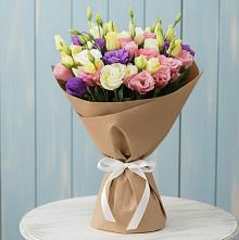 Букет цветов из:  Лизиантусы в Северской