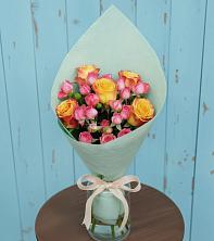 Букет цветов из:  Розы в Северской