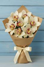 Букет цветов из:  Орхидеи и Розы в Северской